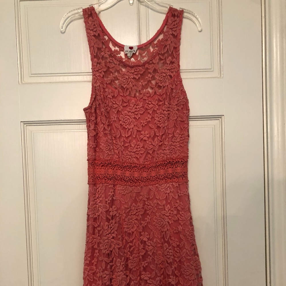 Pink lace Dress